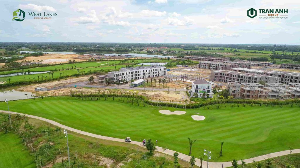 Tiến độ dự án West Lakes Golf & Villas mới nhất ngày 30/7/2020