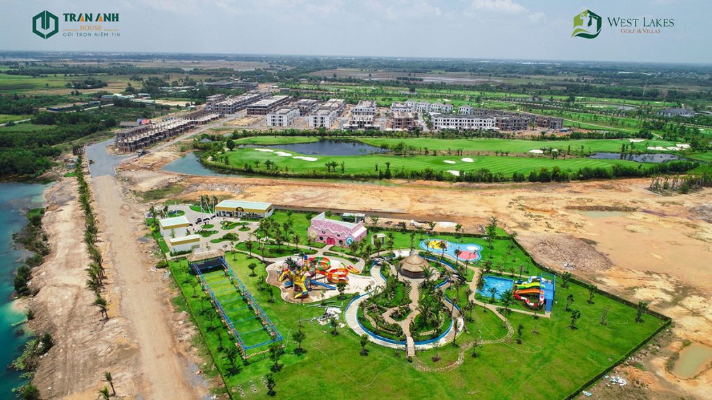 Tiến độ dự án West Lakes Golf & Villas mới nhất ngày 09/04/2021